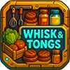 Whisk & Tongs Button